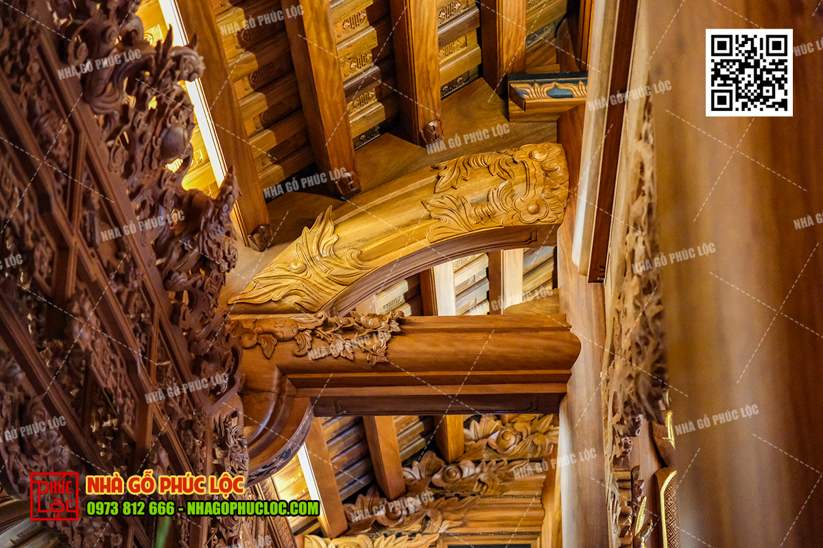 Nhà gỗ cổ truyền Bắc Bộ