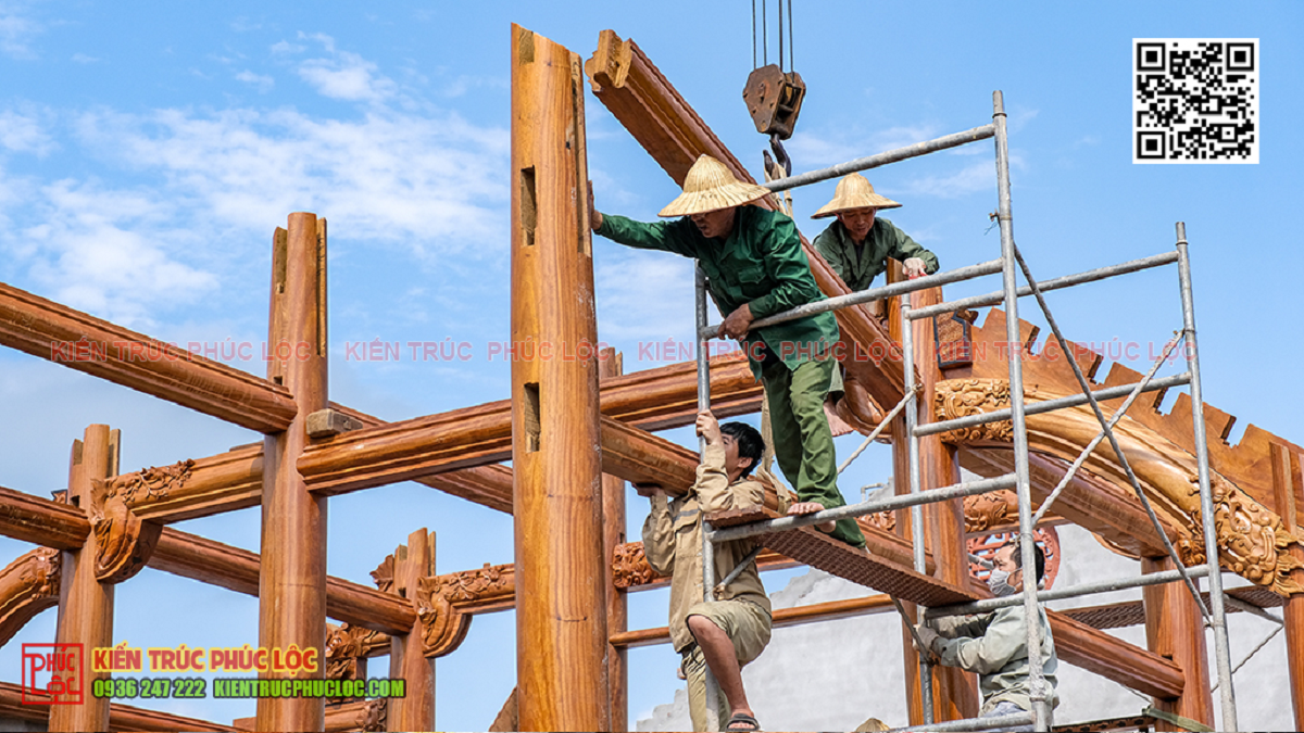 Xem giờ đẹp khi thi công nhà gỗ