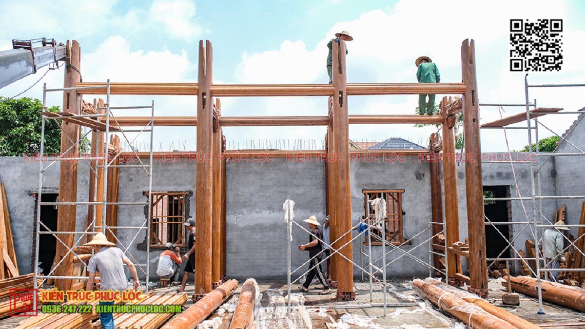 Lựa chọn đơn vị thi công uy tín khi làm nhà gỗ